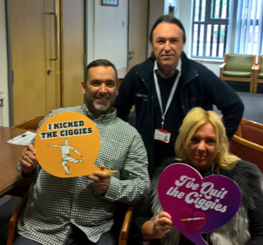 Dean and Louise have been Smokefree for 16 weeks