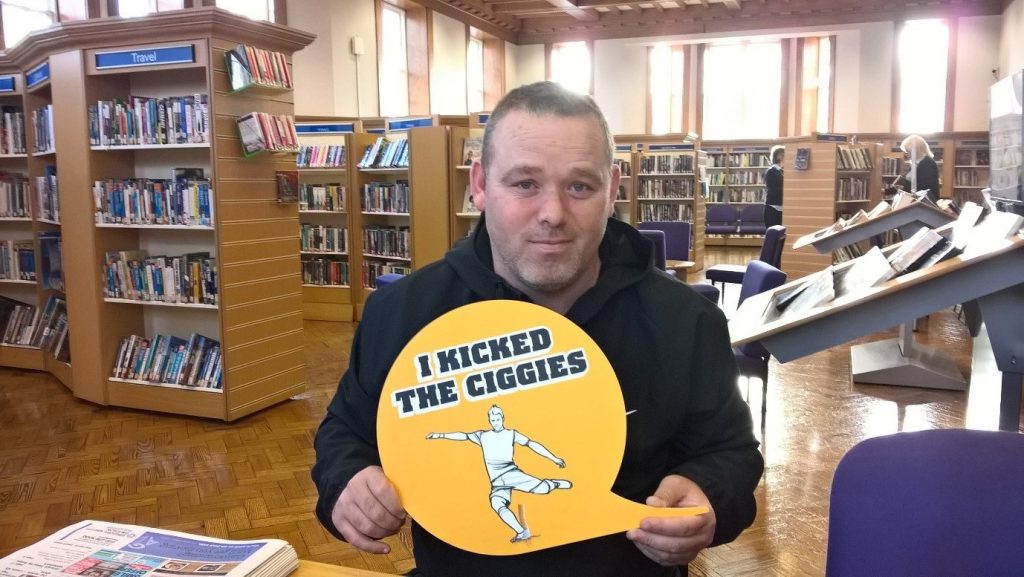 Michael is 4 months Smokefree